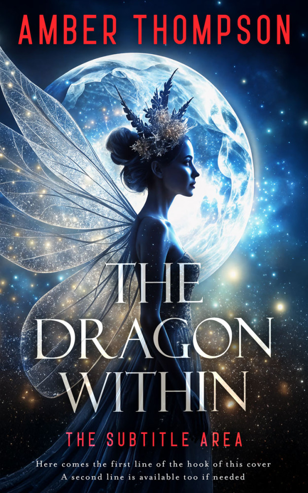 Front view of Cold Turkey #33654 - Premade Fantasy Book Cover