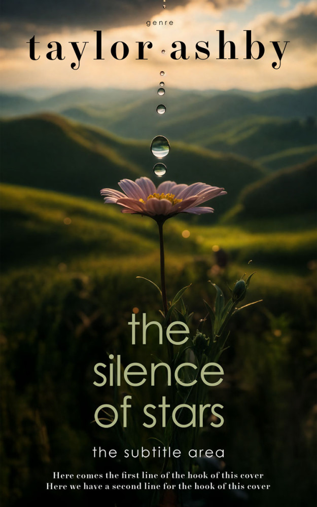 Front view of Pavlova #33718 - Premade Surreal Book Cover