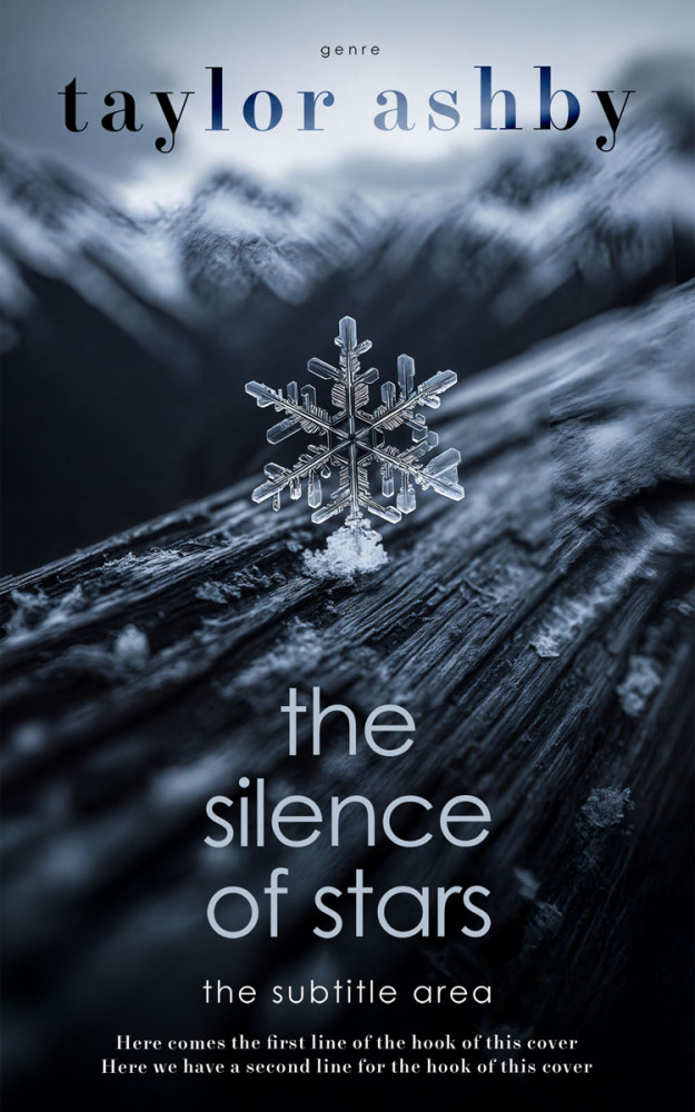 Front view of Bunker #33719 - Premade Poetry Book Cover | BookCoverZone