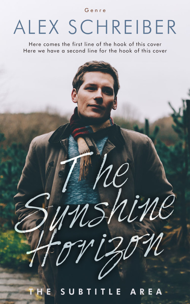 Front view of Mischka #33826 - Premade Romance Book Cover