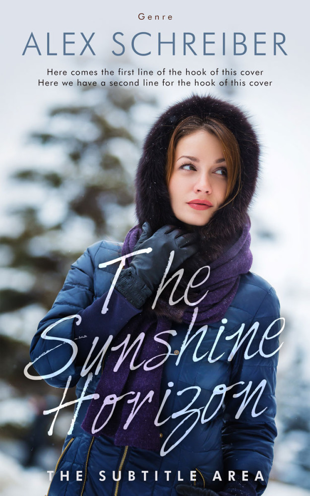 Front view of Geyser #33827 - Premade Romance Book Cover