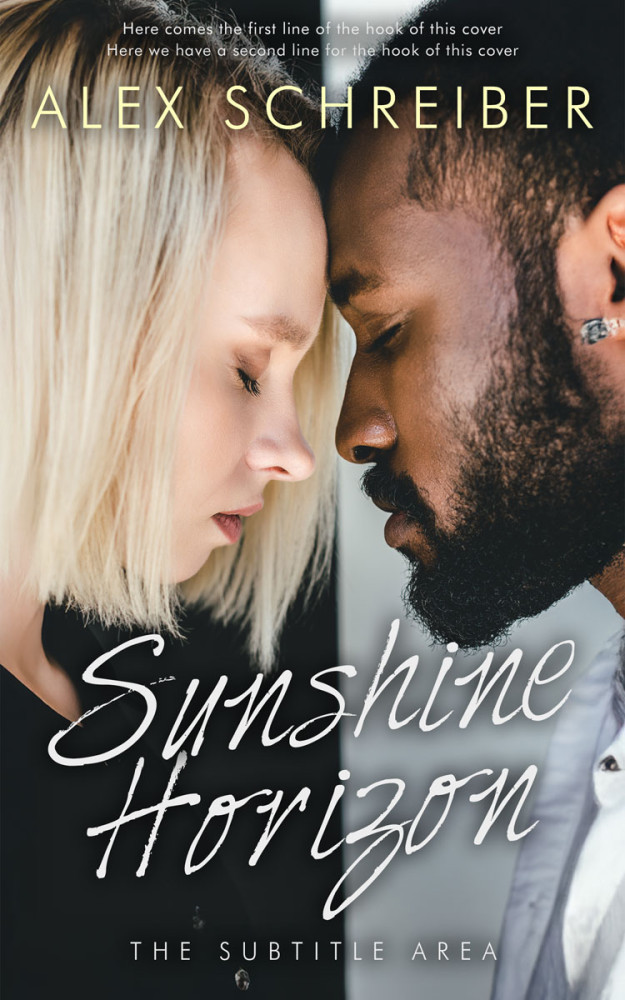 Front view of Malta #33833 - Premade Romance Book Cover