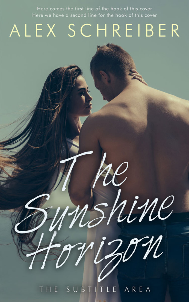 Front view of Outer Space #33836 - Premade Erotica Book Cover