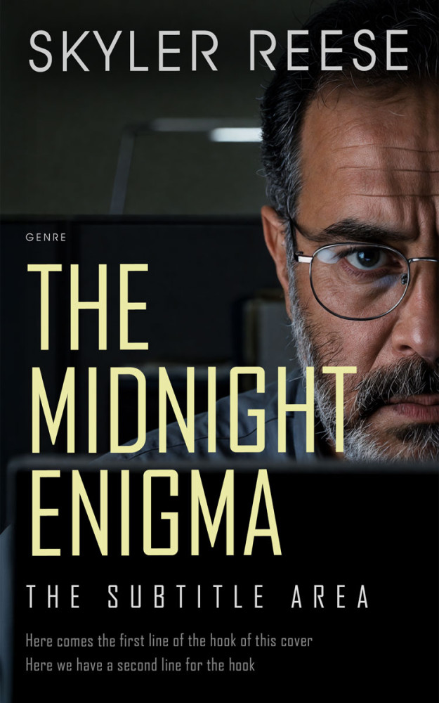 Front view of Woodsmoke #33864 - Premade Mystery & Thriller & Suspense Book Cover