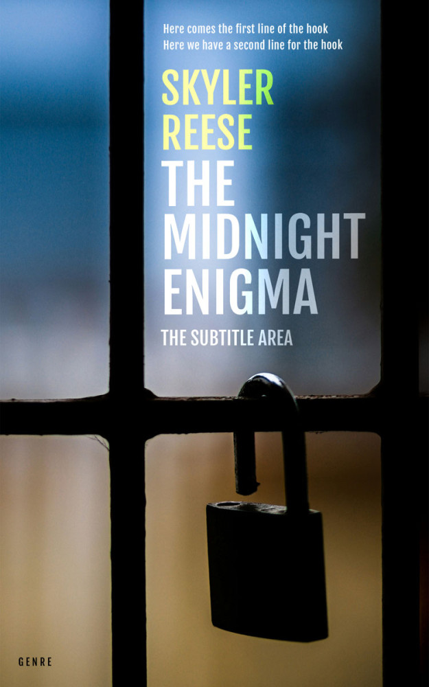 Front view of Mirage #33867 - Premade Mystery & Thriller & Suspense Book Cover