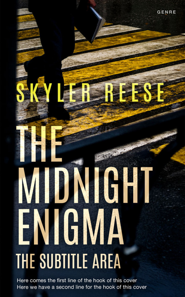 Front view of Straw #33877 - Premade Mystery & Thriller & Suspense Book Cover