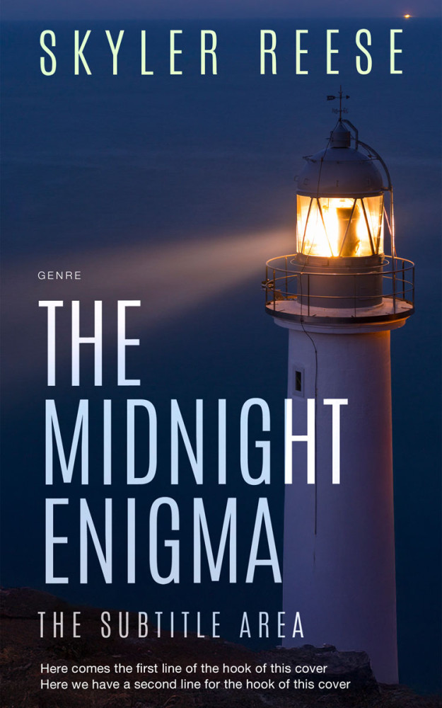 Front view of Cloud Burst #33879 - Premade Mystery & Thriller & Suspense Book Cover