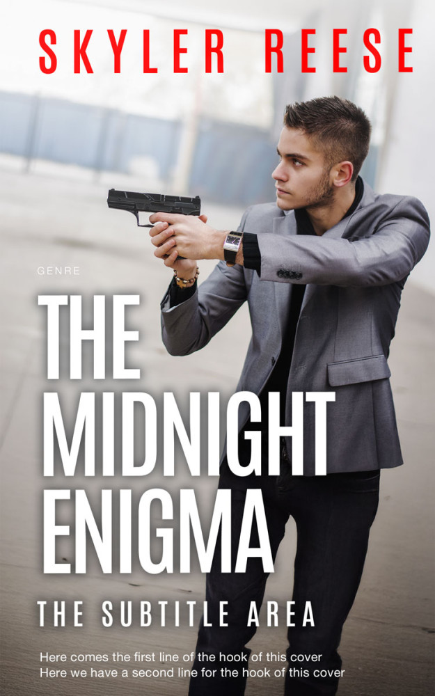 Front view of Cloud #33881 - Premade Mystery & Thriller & Suspense Book Cover