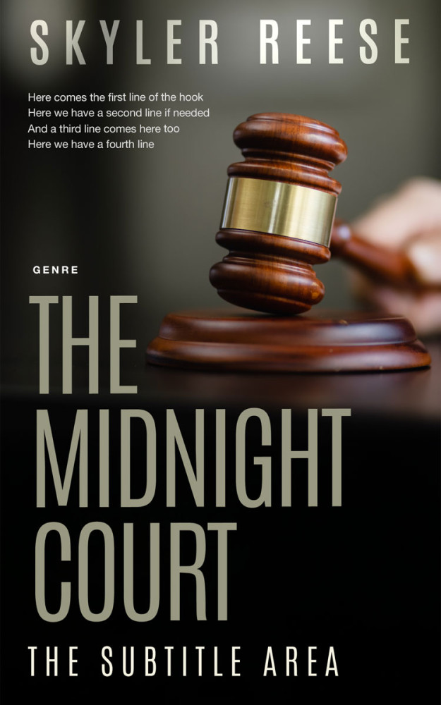 Front view of Napa #33889 - Premade Mystery & Thriller & Suspense Book Cover