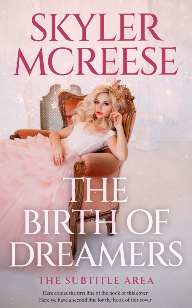 Front view of Cold Turkey #33935 - Premade Fantasy Book Cover