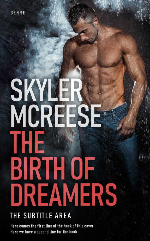 Front view of Oriental Pink #33957 - Premade Erotica Book Cover