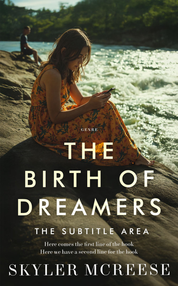 Front view of Birch #33972 - Premade Teen & Young Adult Book Cover