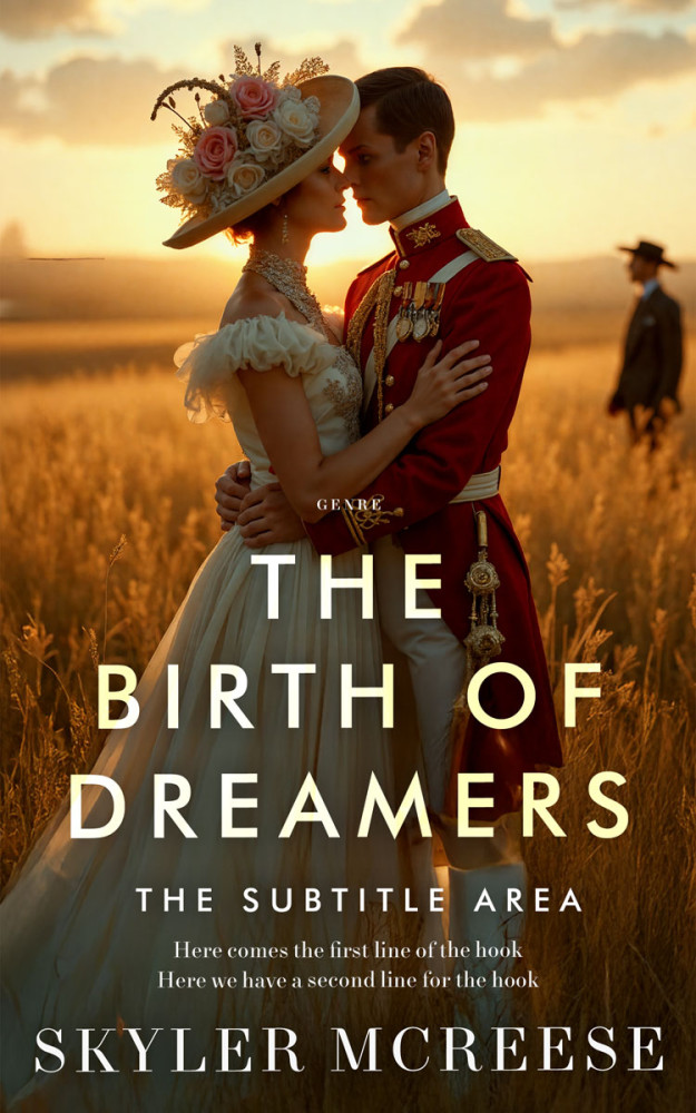 Front view of Putty #33976 - Premade Romance Book Cover