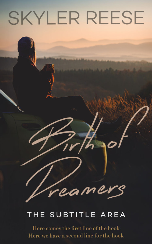 Front view of Akaroa #34004 - Premade Travel Book Cover