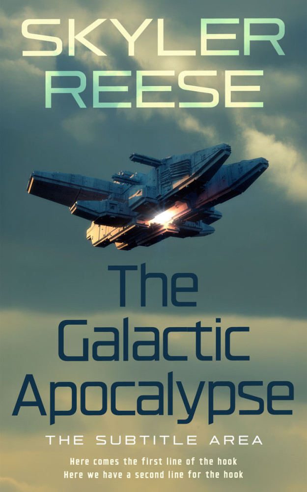 Front view of Xanadu #34013 - Premade Apocalyptica Book Cover