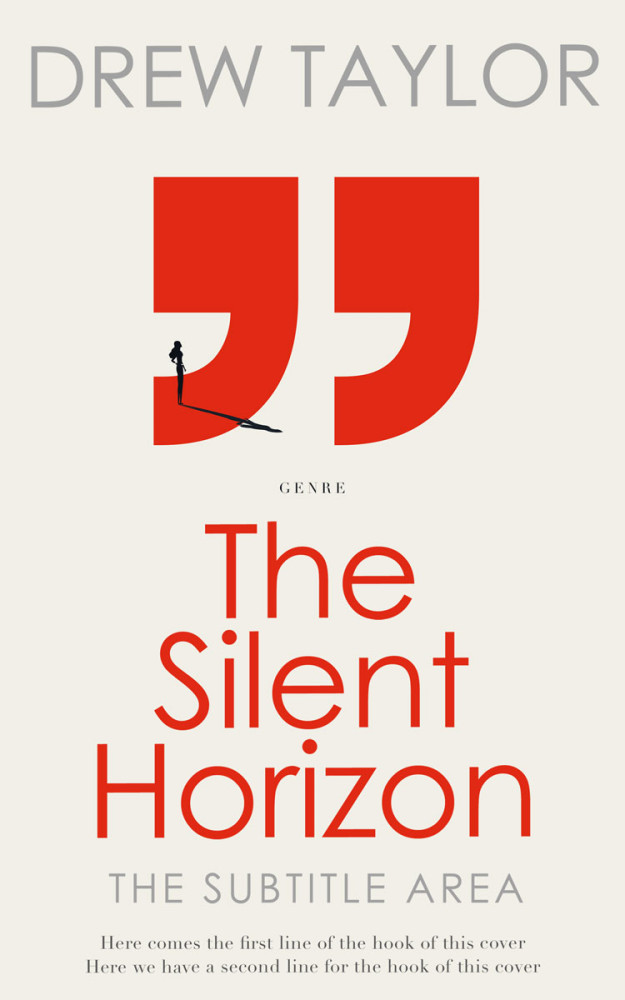 Front view of Ecru White #34027 - Premade Poetry Book Cover