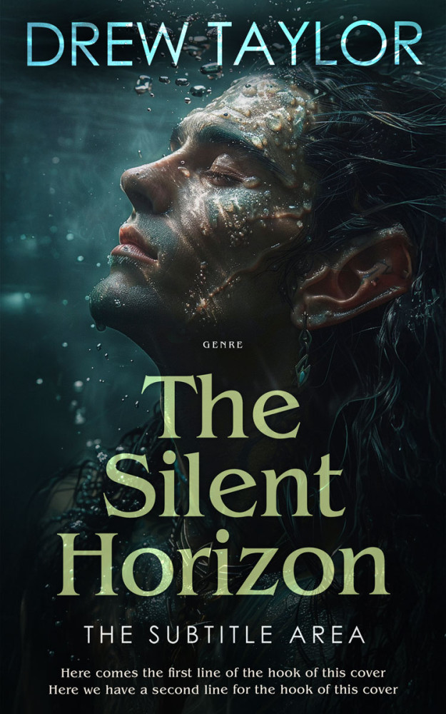 Front view of Bunker #34041 - Premade Fantasy Book Cover