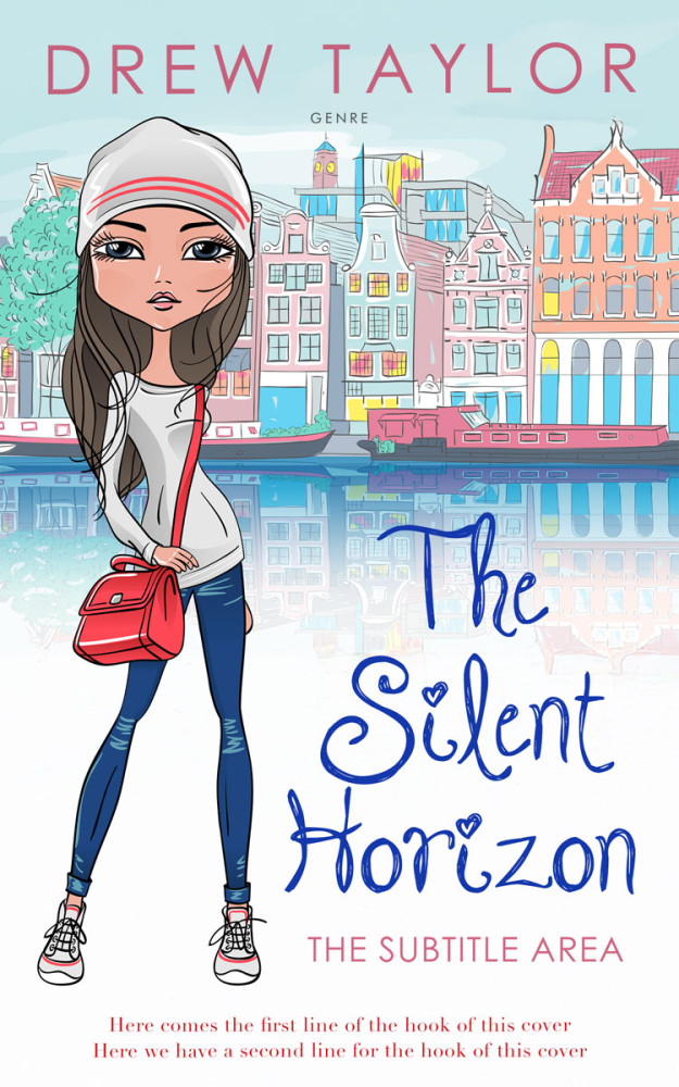 Front view of Iron #34058 - Premade Teen & Young Adult Book Cover