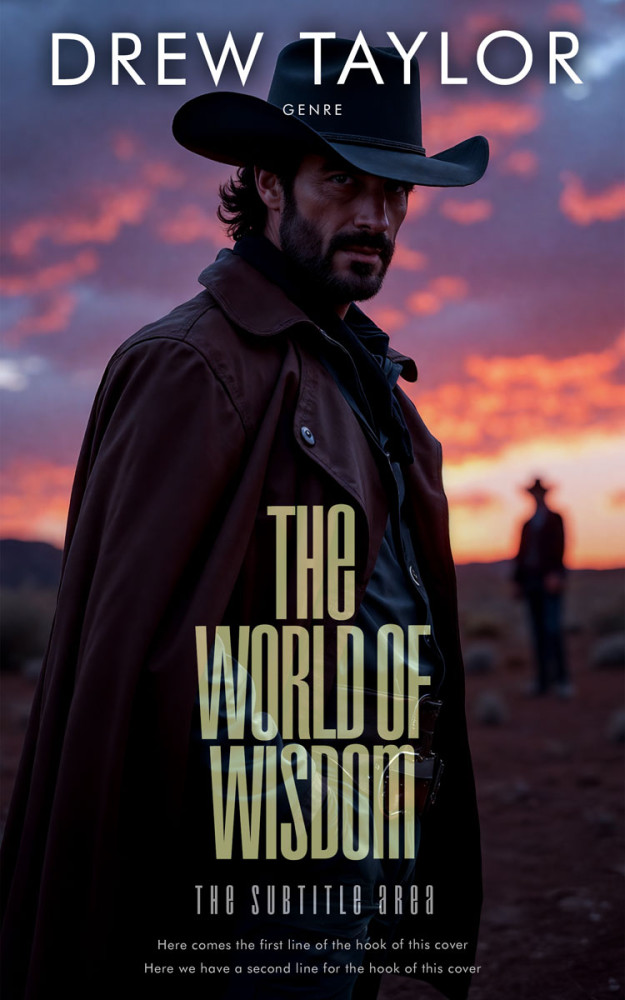 Front view of Brandy Rose #34081 - Premade Action & Adventure Book Cover