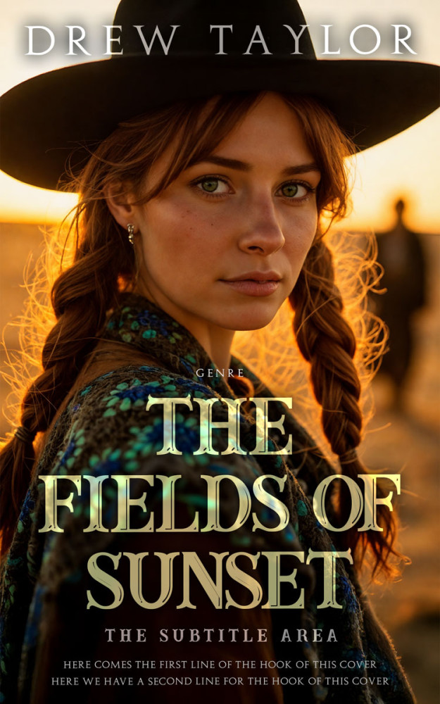 Front view of Whiskey #34082 - Premade Romance Book Cover