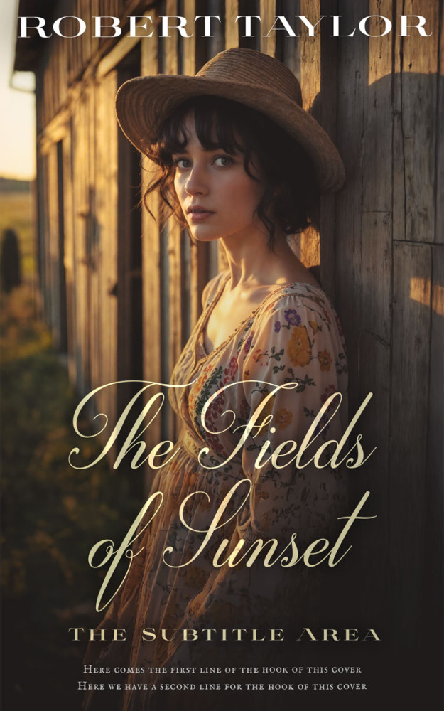 Front view of Birch #34112 - Premade Romance Book Cover