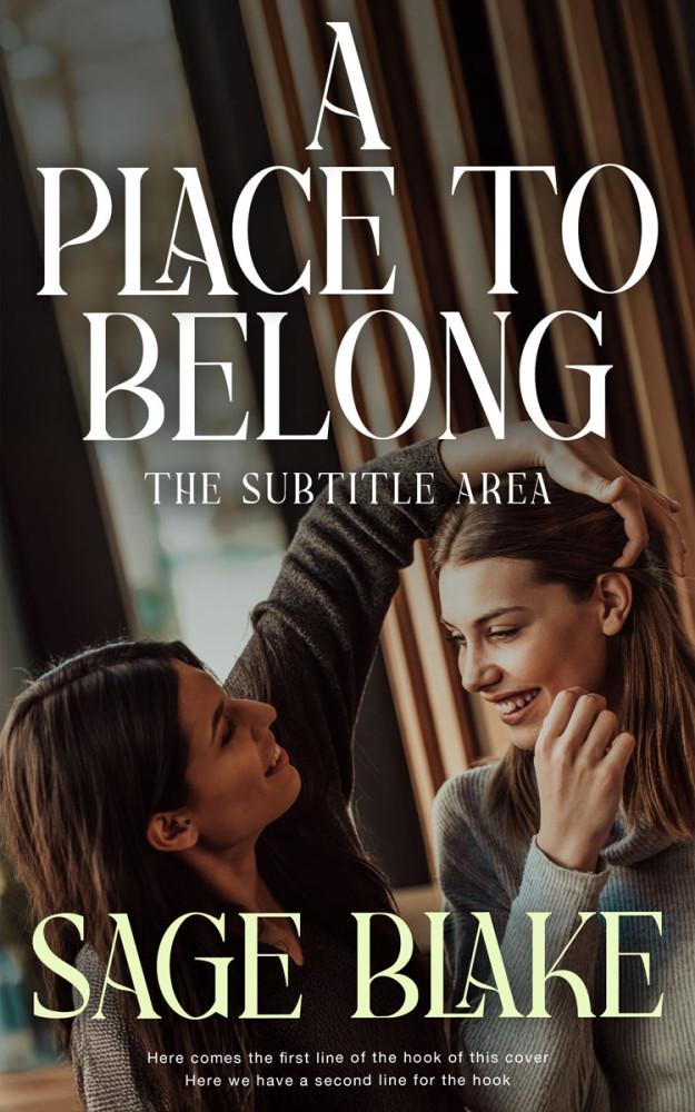 Front view of Zeus #34143 - Premade Romance Book Cover