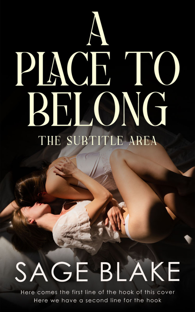 Front view of Rodeo Dust #34146 - Premade Erotica Book Cover