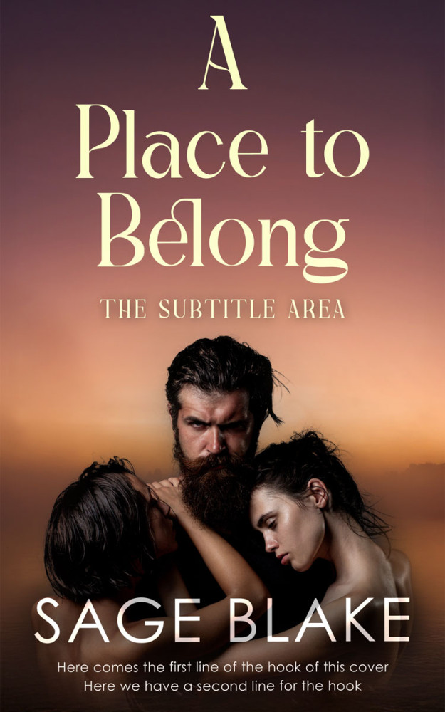 Front view of English Walnut #34147 - Premade Erotica Book Cover