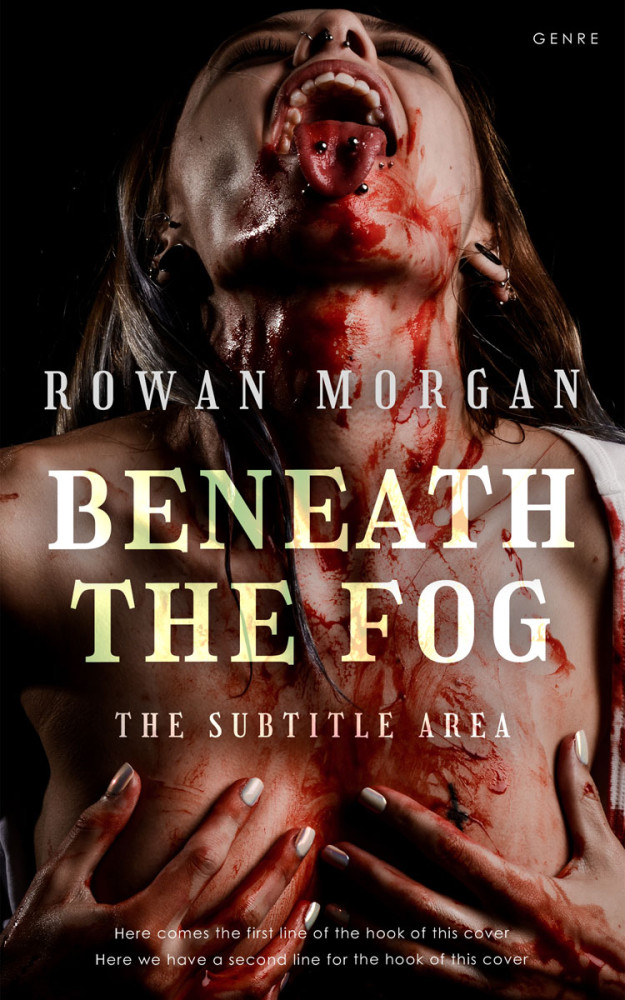 Front view of Oriental Pink #34183 - Premade Mystery & Thriller & Suspense Book Cover