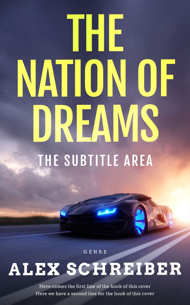 Front view of Mulled Wine #34212 - Premade Science Fiction Book Cover