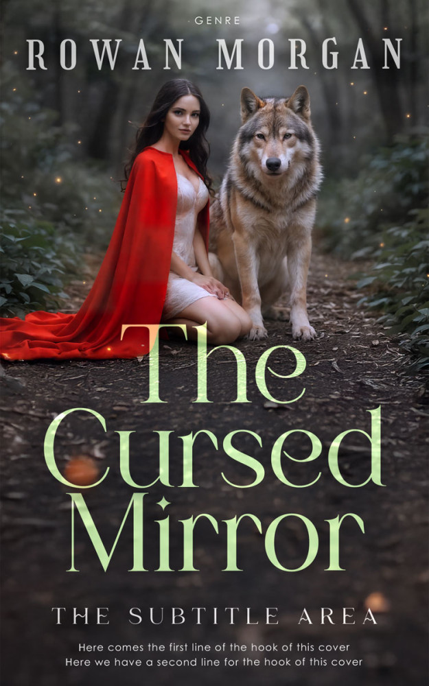 Front view of Dune #34226 - Premade Fantasy Book Cover