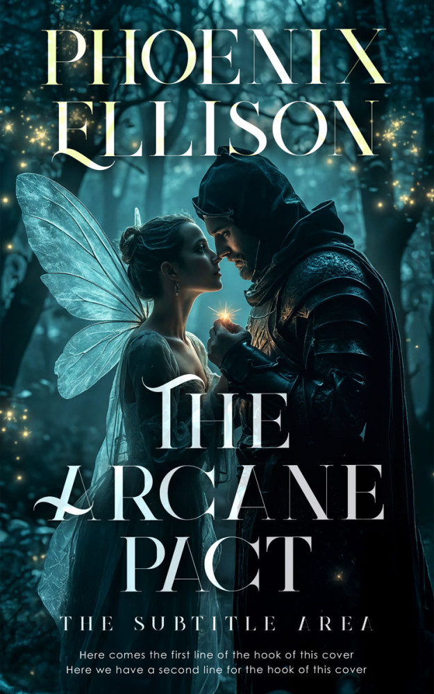 Front view of Firefly #34261 - Premade Romance Book Cover