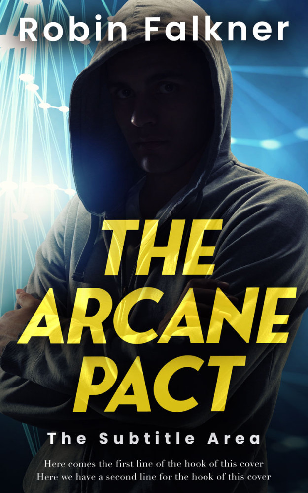 Front view of Deco #34276 - Premade Mystery & Thriller & Suspense Book Cover