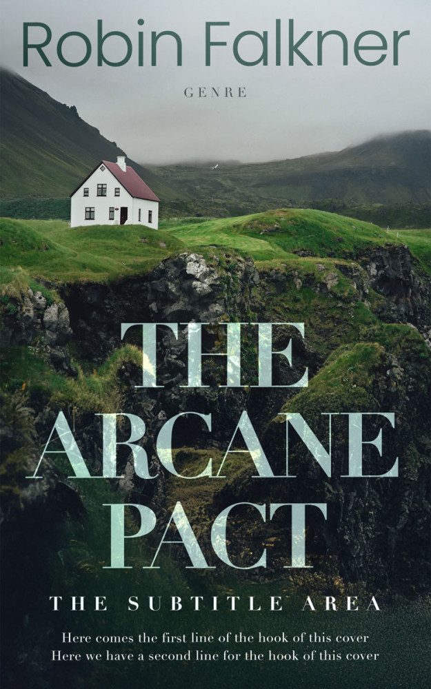 Front view of Submarine #34283 - Premade Literary Fiction Book Cover