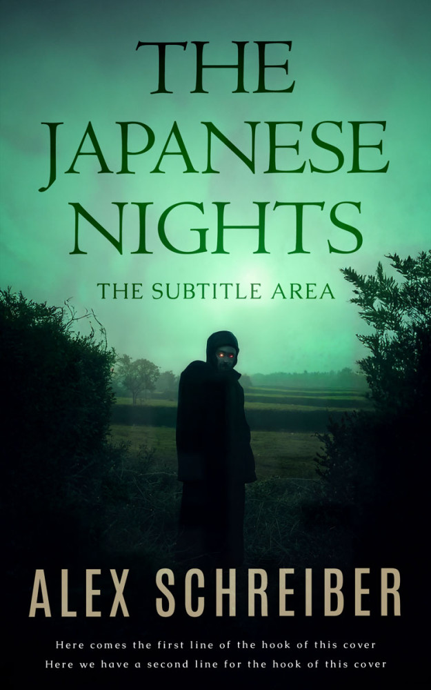 Front view of De York #34305 - Premade Mystery & Thriller & Suspense Book Cover