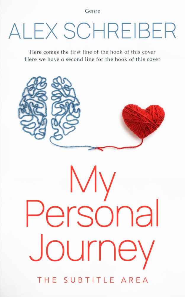 Front view of Mojo #34318 - Premade Health & Mind & Body Book Cover