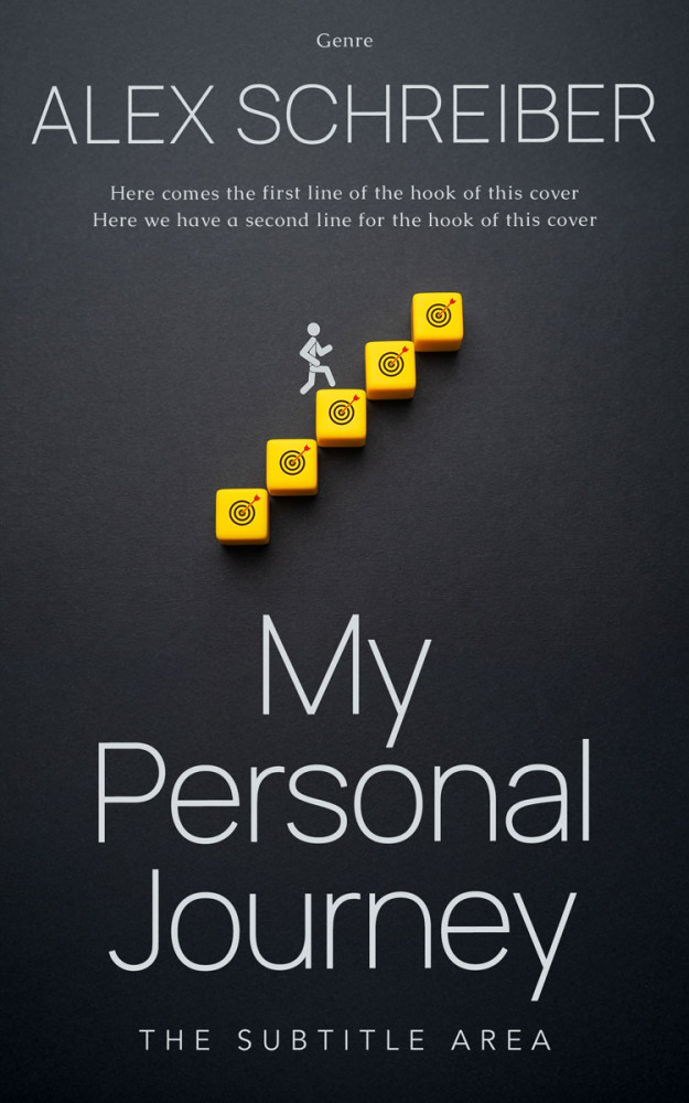 Front view of Shark #34319 - Premade Self-Improvement & Self-Help Book Cover