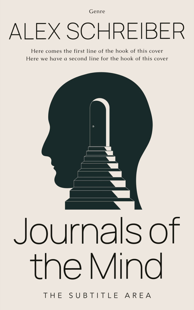 Front view of Timber Green #34322 - Premade Self-Improvement & Self-Help Book Cover