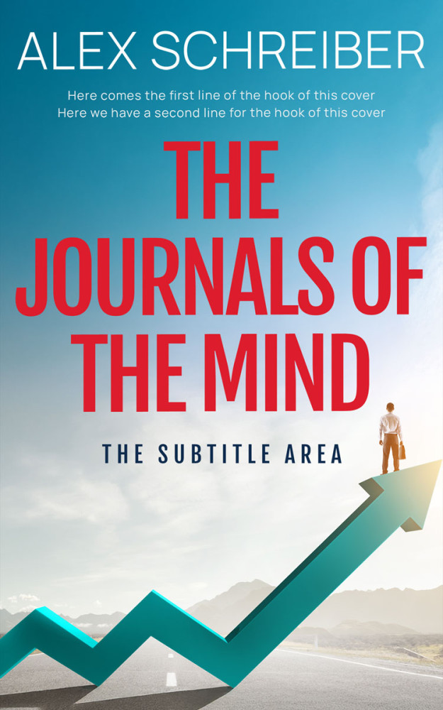 Front view of Eastern Blue #34327 - Premade Self-Improvement & Self-Help Book Cover