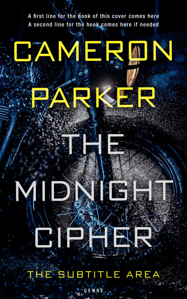 Front view of Pine Glade #34335 - Premade Mystery & Thriller & Suspense Book Cover