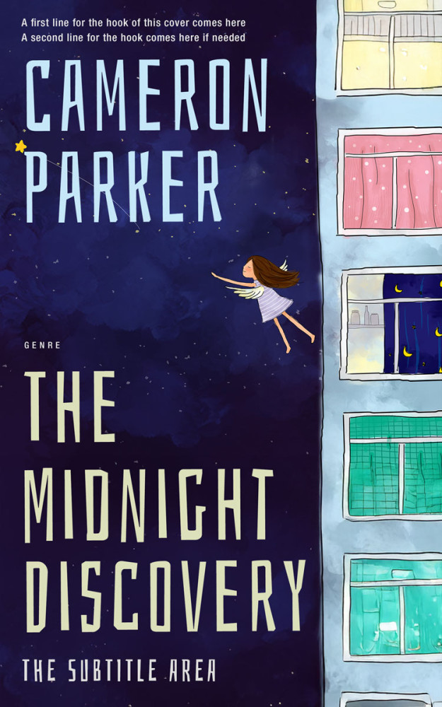 Front view of Port Gore #34366 - Premade Fantasy Book Cover