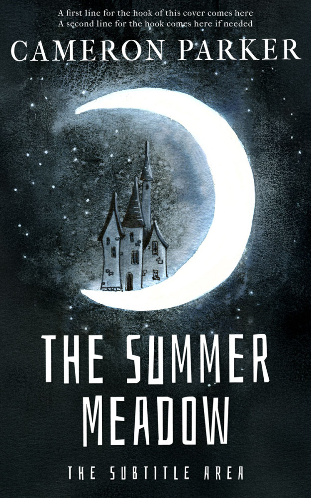 Front view of Bunker #34375 - Premade Fantasy Book Cover