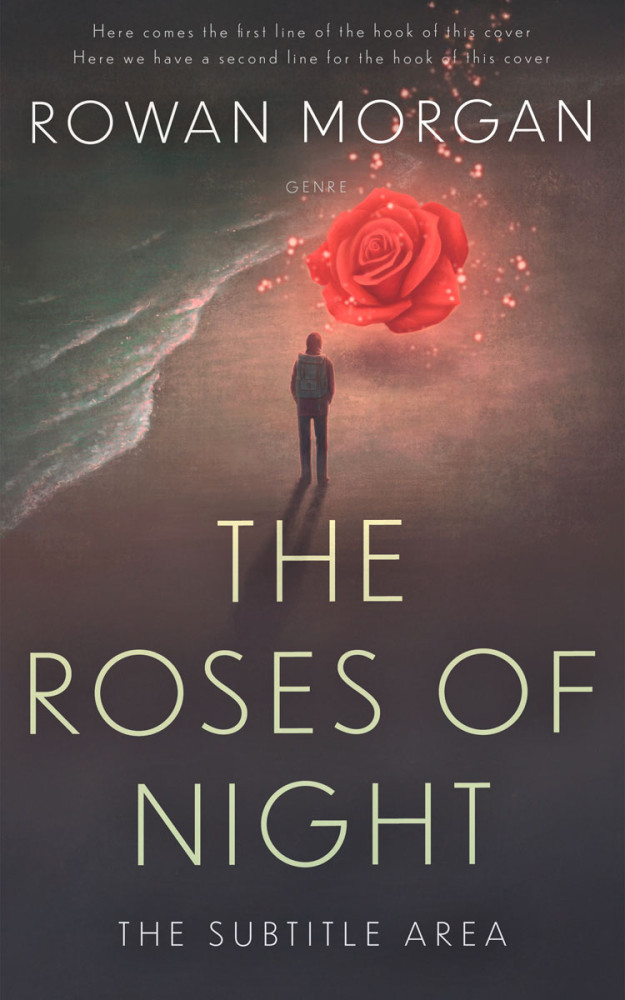 Front view of Masala #34379 - Premade Literary Fiction Book Cover