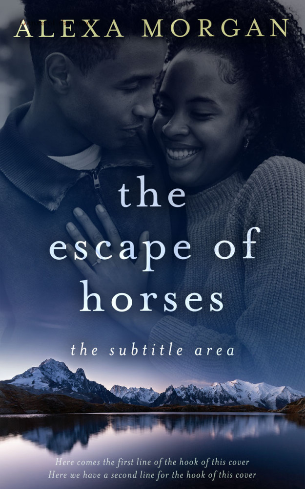 Front view of Big Stone #34408 - Premade Romance Book Cover