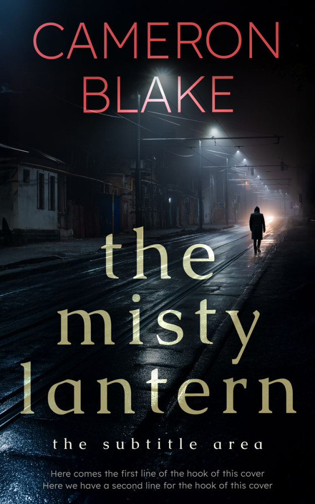 Front view of Bunker #34424 - Premade Mystery & Thriller & Suspense Book Cover