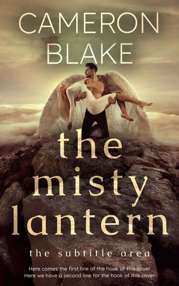 Front view of English Walnut #34425 - Premade Romance Book Cover