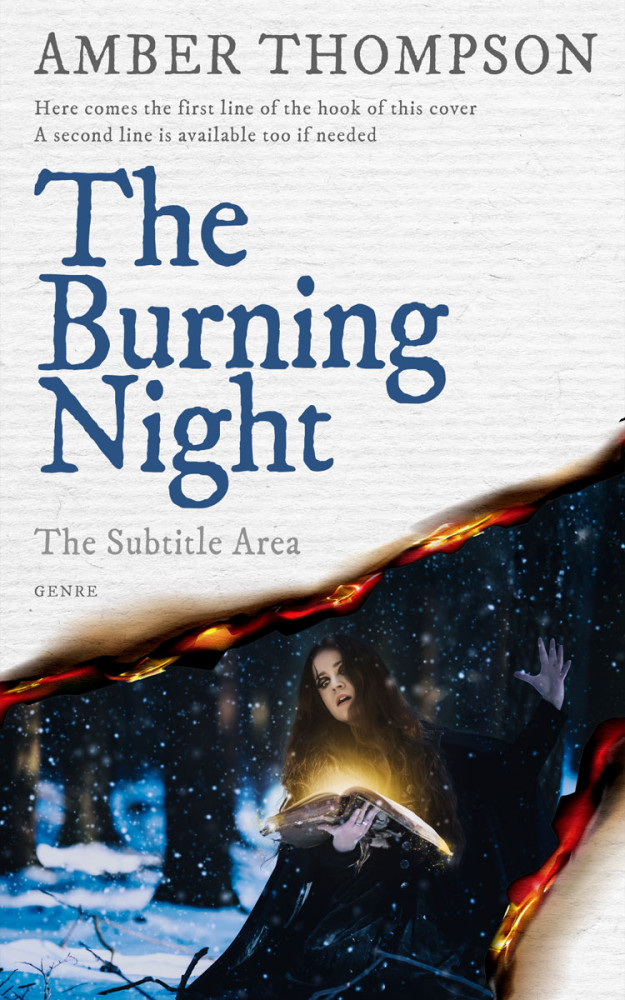 Front view of Iron #34457 - Premade Fantasy Book Cover