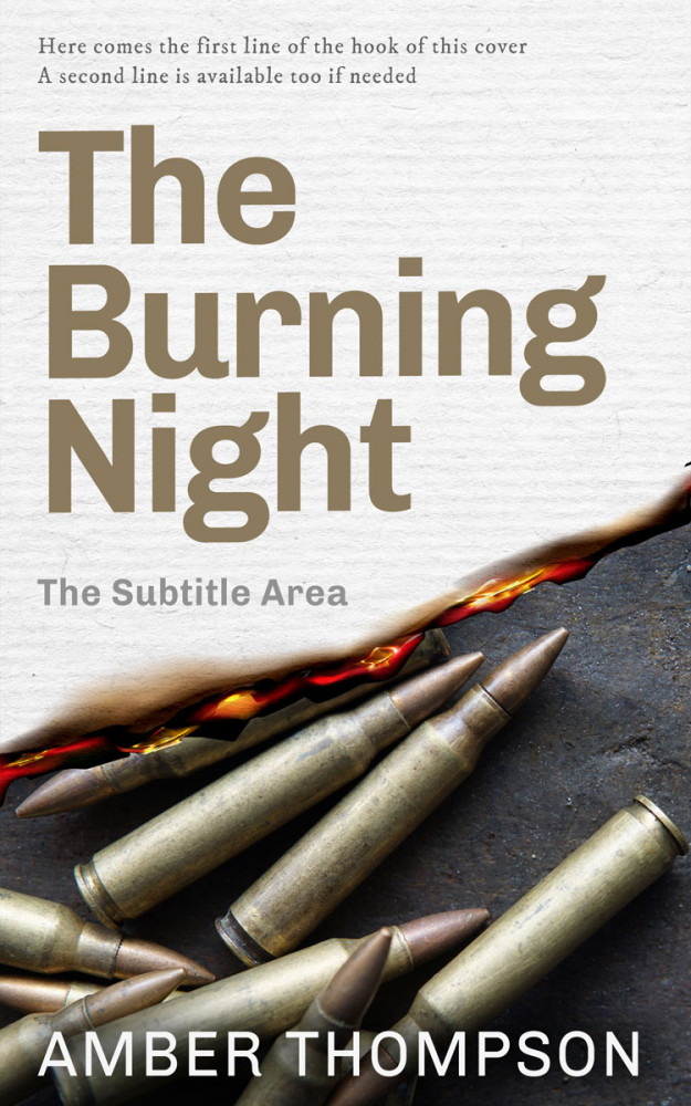 Front view of Dune #34464 - Premade Mystery & Thriller & Suspense Book Cover