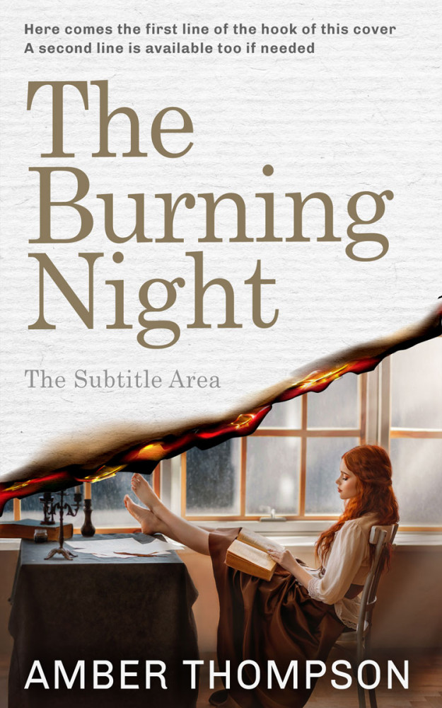 Front view of Eclipse #34466 - Premade Mystery & Thriller & Suspense Book Cover