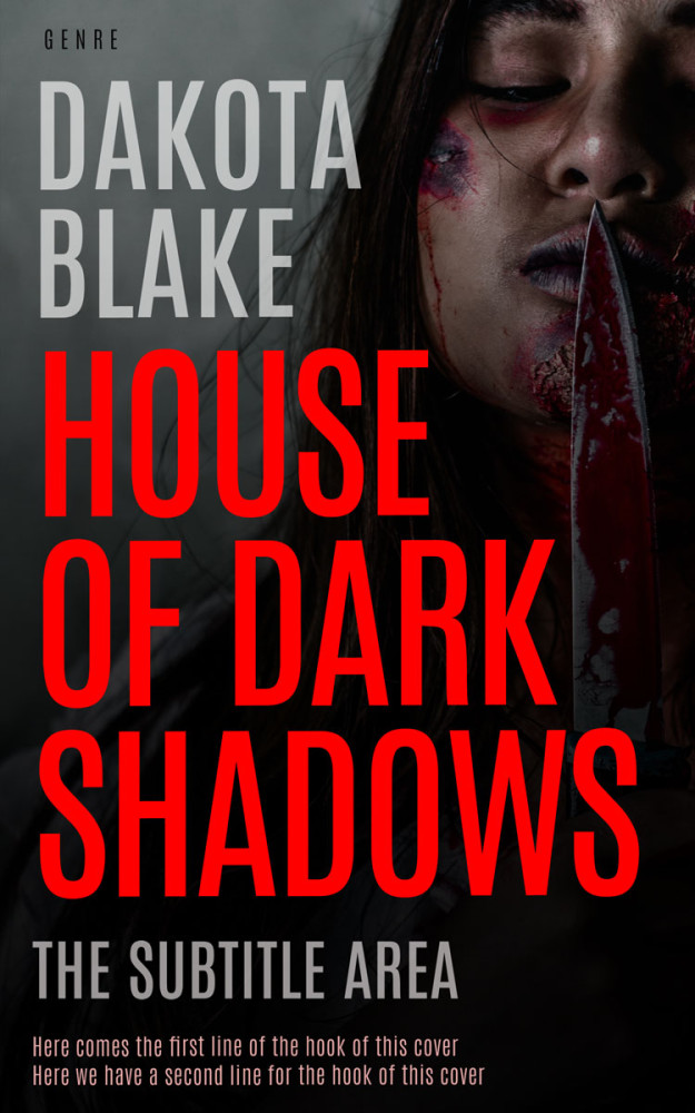 Front view of Alizarin Crimson #34476 - Premade Mystery & Thriller & Suspense Book Cover